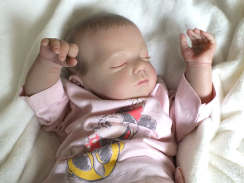 Reborn baby girl doll - baby,