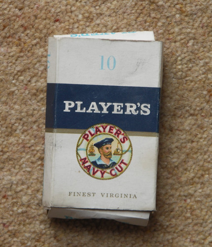 Vintage empty pack 10 - pack, of