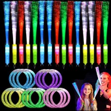 15PCS Fibre Optic Wands Glow