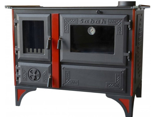 Cast iron wood burning - iron,