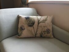Cushion Cover In Voyage Maison Glen Thistle Fabric. To Fit Pad 16 X 12 Inches.