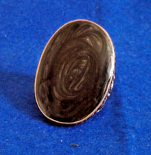 Signet Ring with Large Swirly