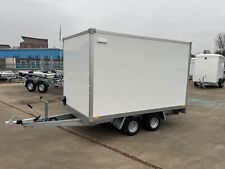 NEW Box Trailer 10ft x 6ft x6ftH Twin Axle Car Trailer 3mx 1.8m 2700kg Tail Ramp