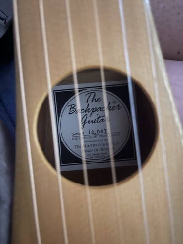 Martin backpacker steel string - martin,
