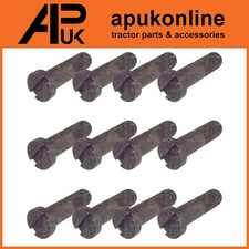 12x Crown Wheel Bolts for Ford