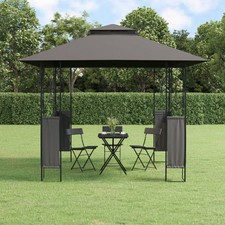 Gazebo with roof anthracite - gazebo,