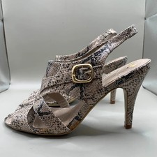 Wallis Snakeskin Slingback