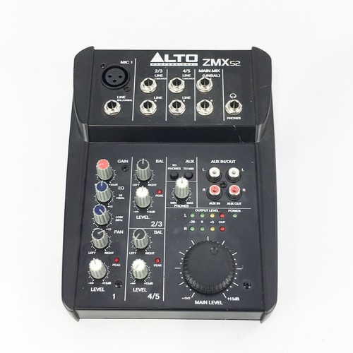 Alto zmx52 channel compact - alto, 5