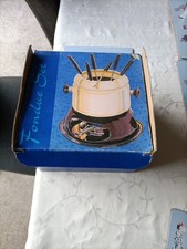 Enamel Fondue Set