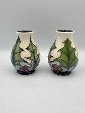 A rare Pair Moorcroft