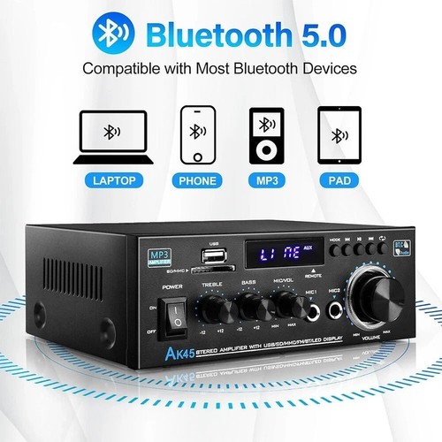 Bluetooth stereo amplifier amp - bluetooth,