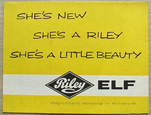Riley elf car sales - riley, mk