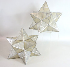 Capiz Shell Moravian STAR