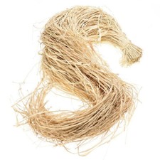 Raffia Long Natural Ribbon