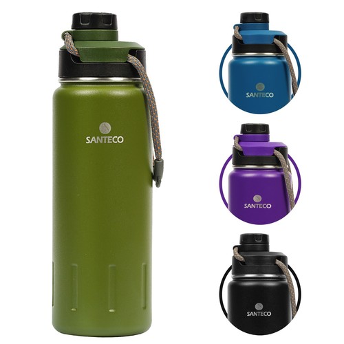 Sport water bottle 710ml - water,