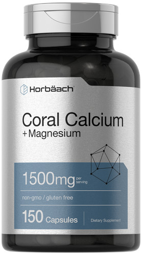 Coral calcium capsules 1500mg - coral,