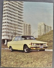 1967 Rover 2000 TC Brochure Sheet Sedan Saloon Excellent Original 67 Canadian