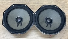2x Philips AD 8065/W4 8" Woofer Speaker Unit - Hexagonal Frame - Fully Working