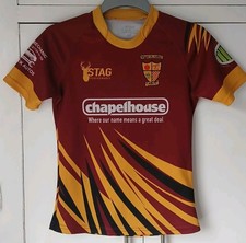 Stag Wigan St Judes Home Players Shirt #10 Size LY Large Youths 34" Chest 