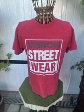 Vintage Vision Street Wear T-shirt Size L 1987