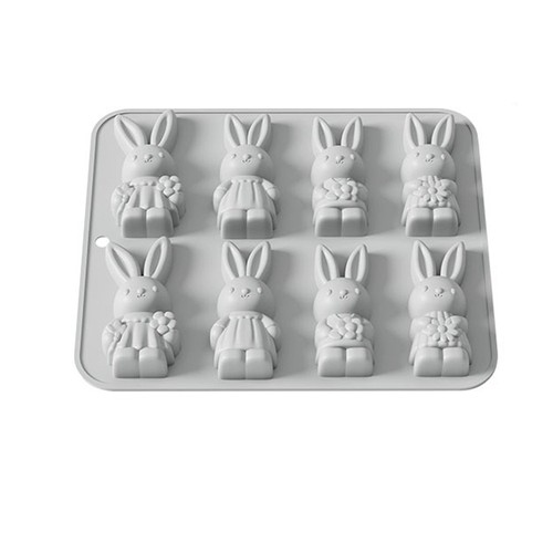 Easter bunny silicone - easter,