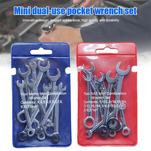 Mini wrench steel 10pcs - mini,