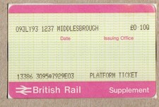 Middlesbrough E03 - APTIS platform ticket