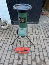Garden shredder chipper by Black & Decker  Model GA 100 + Power cable
