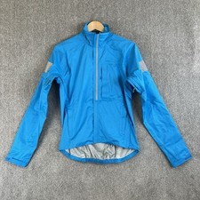 Endura Jacket Womens Small Blue Waterproof Urban Luminite Biking Hi Vis