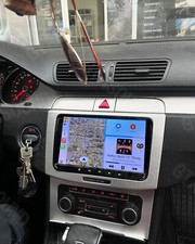 For VW Passat B6 B7 2005-2014 Android 13 CarPlay 9" Car Stereo Radio GPS Navi