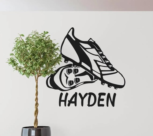 Personalised football boots - football,
