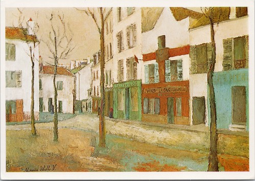 Maurice utrillo artist - maurice, 'la
