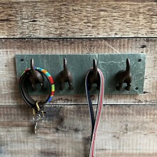 Dog tail wall hooks coat - tail, lead
