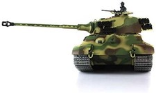 Heng Long Radio Remote Control RC King Tiger 2 Panzer Model Tank 1/16 2.4GHz PRO