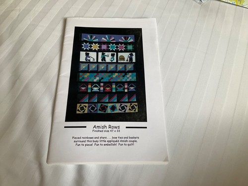 Amish rows quilt pattern - rows,