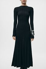 ZARA BLACK LONG SLEEVES ROUND