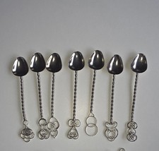 Vintage teaspoons set 7 - teaspoons,