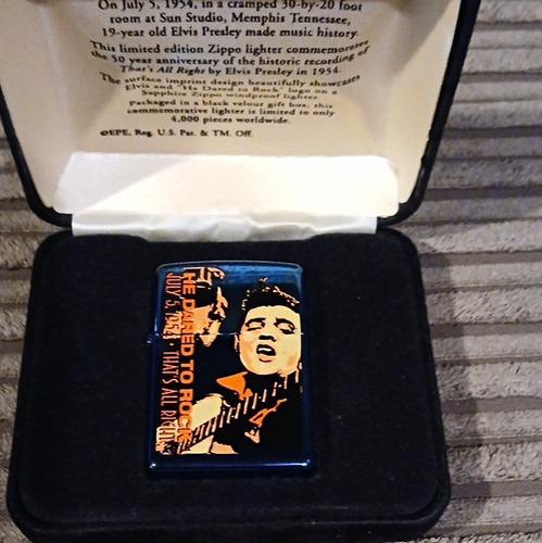 Zippo elvis presley - presley, metal