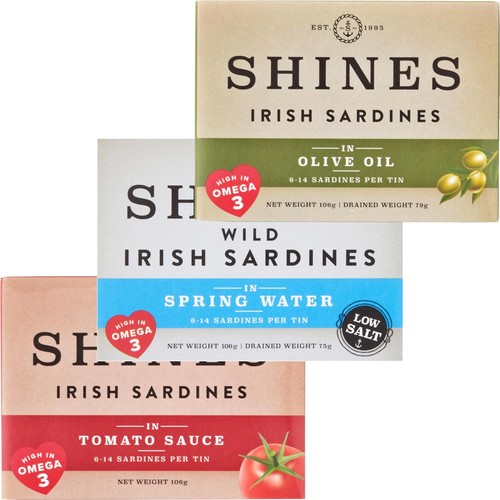 Shines tinned sardines - tinned,