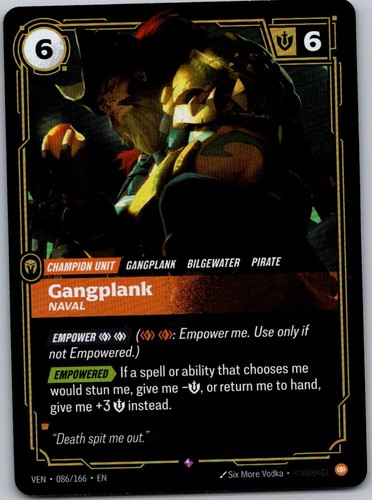 Gangplank naval 086 - naval, foil