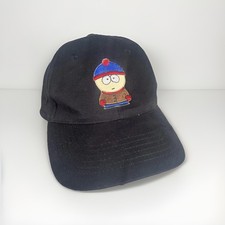 South Park Stan Cap Hat 1998 Comedy Central Black Official Adjustable