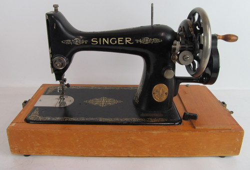 Vintage sewing hand crank - sewing,