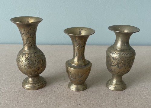Vintage miniature engraved - miniature,