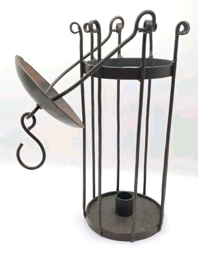 Metal cage lantern - metal,