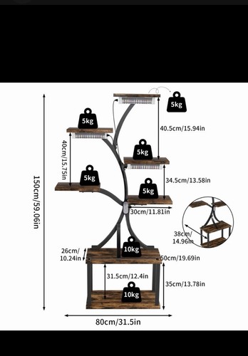 Indoor plant stand - indoor,