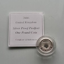 2006 SILVER PROOF PIEDFORT ONE