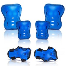 Knee Pads for Kids Protective Gear Set-Knee Pads, Elbow Pads,and Wrist Guards Ku