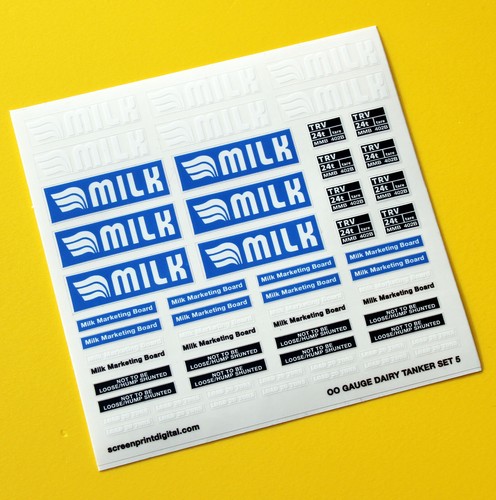 Model rail gauge scale - gauge, milk