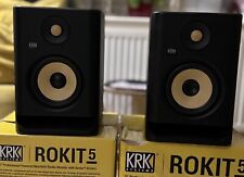 KRK  ROKIT G5 (PAIR)  - 5" Professional Powered G5 Studio Monitor 