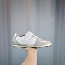 UK 11 - Hugo Boss Orange White Mens Shoes Smart Trainers EU 45 50209817